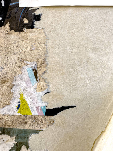 Grunge Revival: Evocative Textural Harmony in Old Poster-Inspired Backgrounds