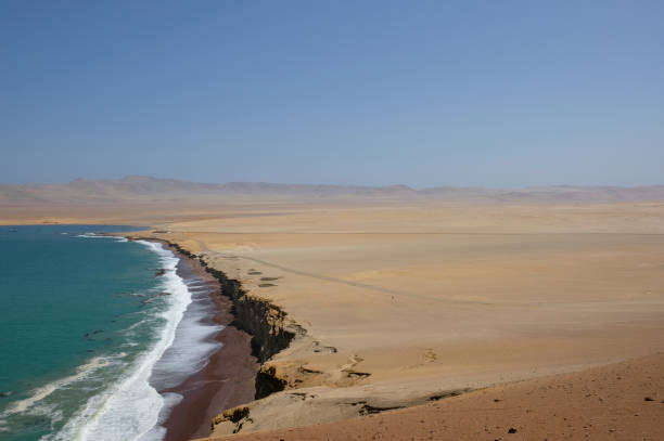 istock Coastline of Paracas desert 2176180567