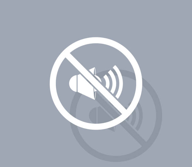 Volume Off Sticker 90+ Make Your Own Safety Signs Silhouette Stock Photos, Pictures ...