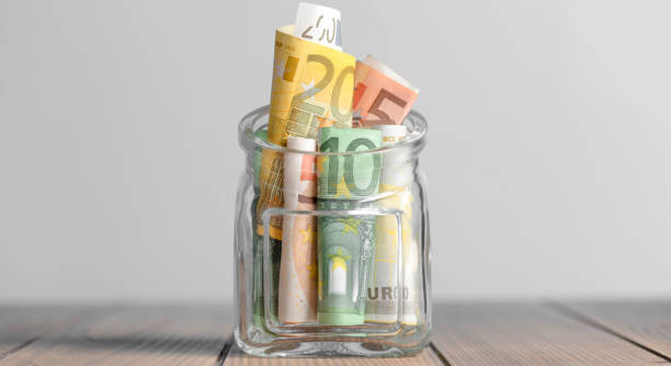 istock Euro Banknotes in a Glass Jar 2176185154
