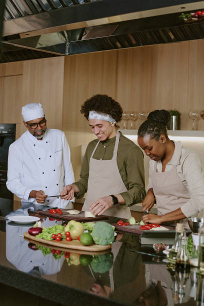 istock Cooks and Chef Working in Happy Atmosphere 2176196768