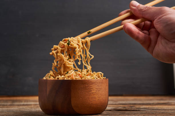 istock Pad Thai in a wooden bowl 2176198663