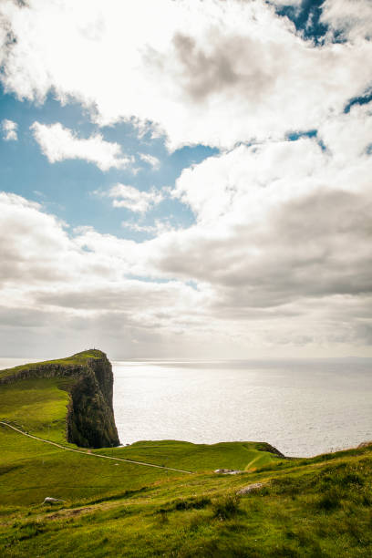 istock Cliffs near Neist Point Lighthouse in Skye Island, Scotland 2176203257