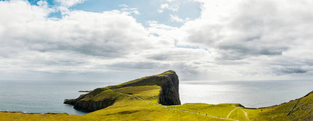 istock Cliffs near Neist Point Lighthouse in Skye Island, Scotland 2176203522