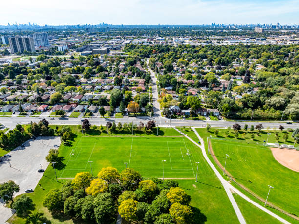 istock Aerial Thomson Memorial Park view, Scarborough, Canada 2176218947