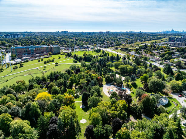 istock Aerial Thomson Memorial Park view, Scarborough, Canada 2176219109