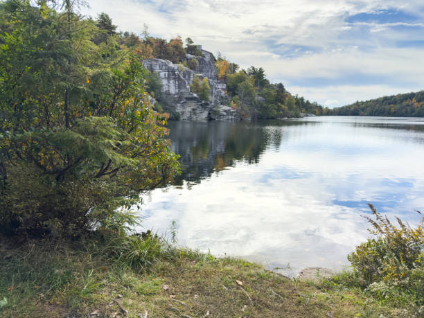 istock Tranquil morning at Minnewaska Park 2176226861