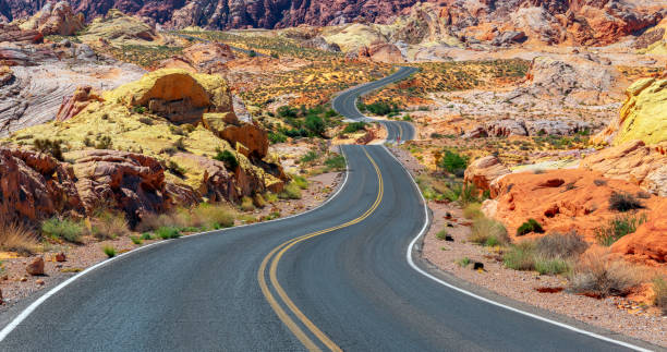 istock Road in Valley of Fire, Nevada. 2176230791