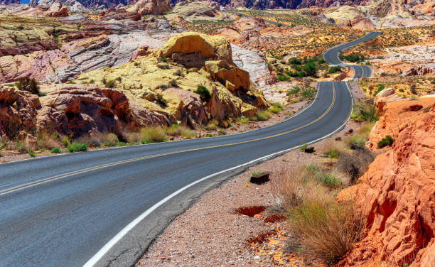 istock Road in Valley of Fire, Nevada. 2176230798