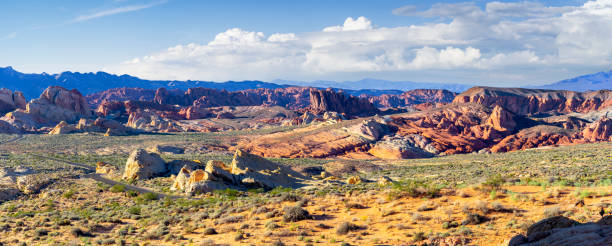 istock Colourful Rocks in Valley of Fire, Nevada. 2176230824