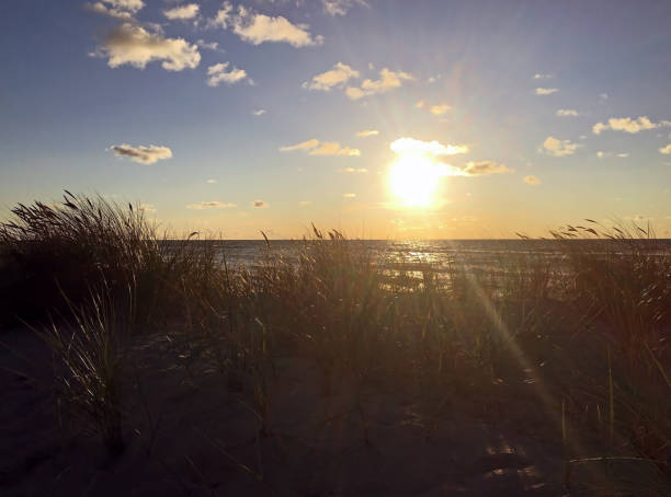 istock Warm sunset over the Baltic Sea. 2176236788