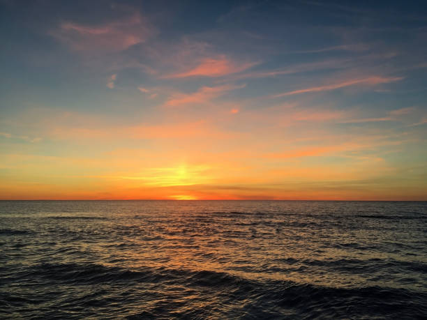 istock Warm sunset over the Baltic Sea. 2176236810