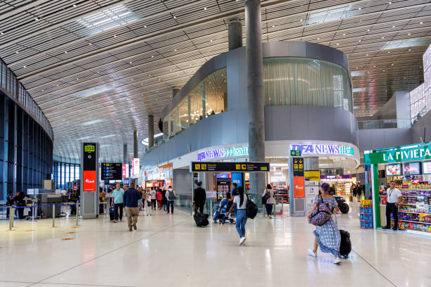 Panama City, Panama - June 30, 2024: Tocumen Terminal 2 Airport in Panama City, Panama.