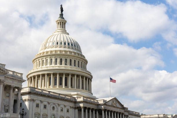 istock United States Capitol under cloudy skies 2176250580