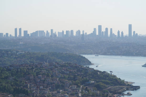 View of Istanbul City in Turkiye