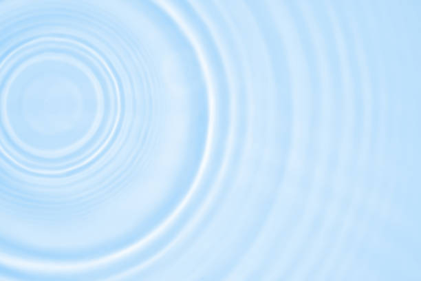 istock Abstract transparent water shadow surface texture natural ripple on blue background 2176267113