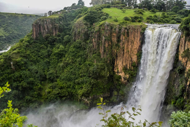 Howick falls waterfall on Umgeni river in Kzn midlands meander
