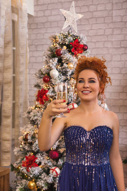 istock Beautiful young woman celebrating new year 2176271242