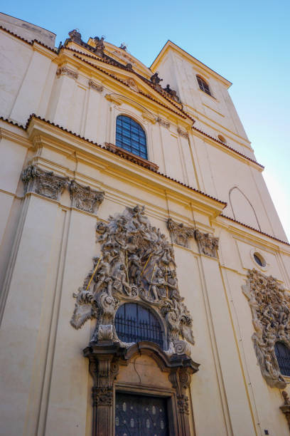 istock Facade of St James Basilica Prague 2176272671