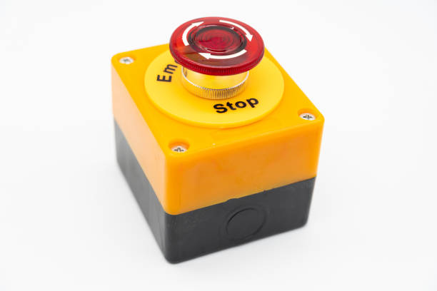 Comically Large Stop Button 90+ Worker Hitting Start Button Stock Photos, Pictures & Royalty-Free ...