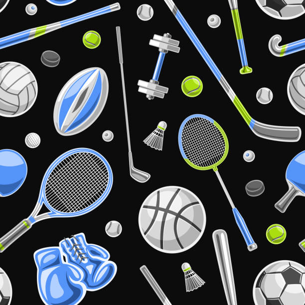 Sports Style Pattern Design 454,400+ Sports Equipment Pattern Stock Photos, Pictures & Royalty-Free ...