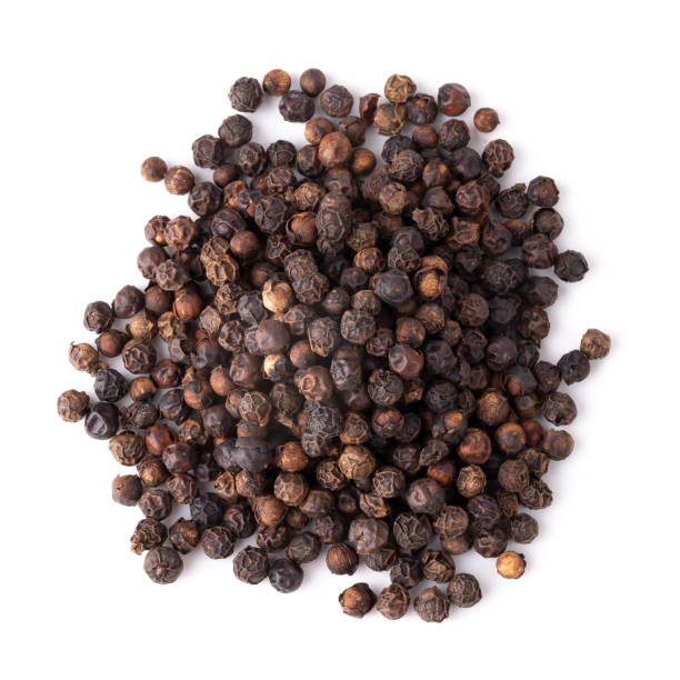 istock Black pepper isolated on a white background 2176328902