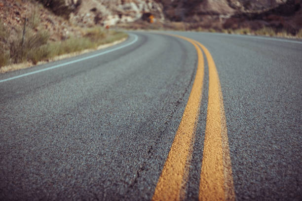 Roadtrip in USA Southwest: on the scenic highways in the desert. On the road style vacations