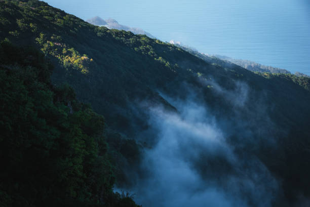 Beautiful mountain scenery on Madeira Island.