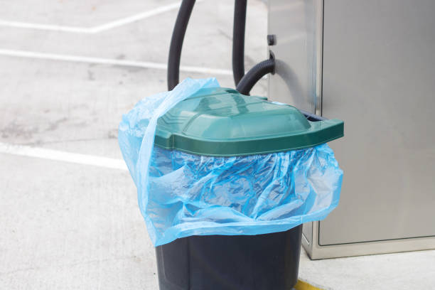 istock Outdoor Garbage Bin With Bag close up 2176372994