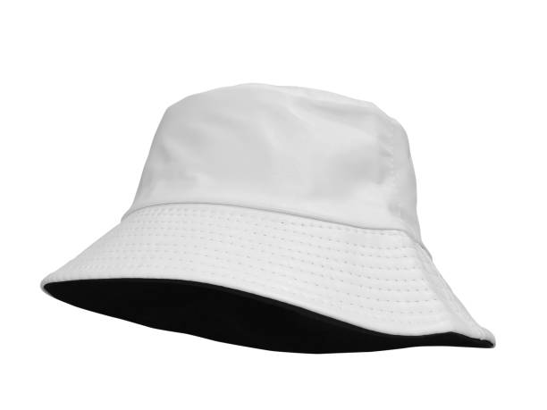 istock White bucket hat, isolated on white background. 2176375884