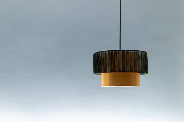 istock Stylish pendant light with a modern design, perfect for enhancing interior decor in stylish homes or commercial spaces. 2176377741