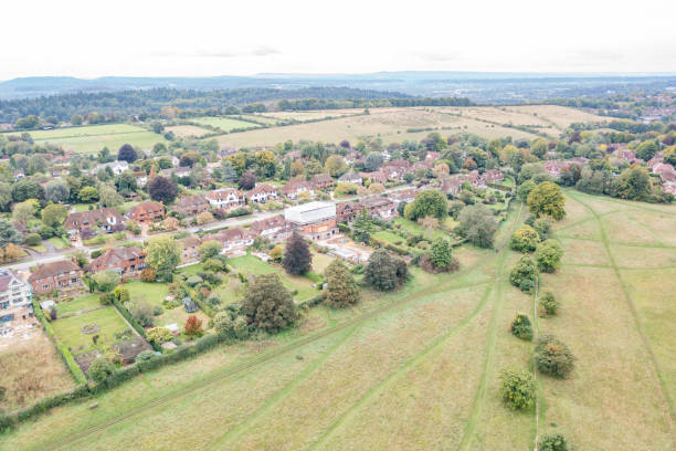 istock Merrow Downs Park in Guildford Surrey England 2176385618