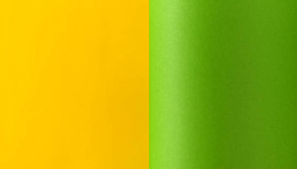 istock Paper texture. Two empty colored sheets of paper. Abstract background 2176385966