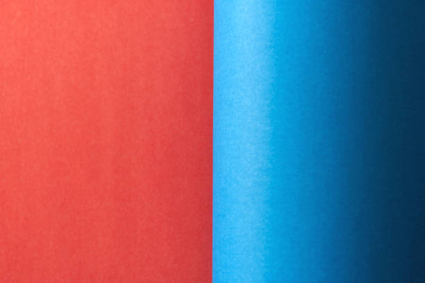 istock Texture of colored paper. Two empty colored sheets of paper. Abstract texture background 2176386099
