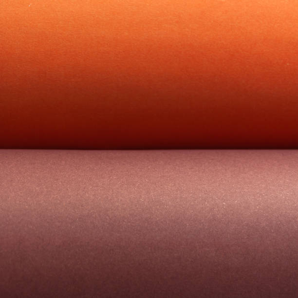istock Colored paper texture. Two blank colored sheets of paper. Abstract texture background 2176386200