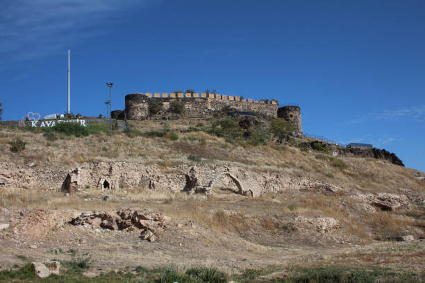 istock Kayasehir castle and rock town 2176389731