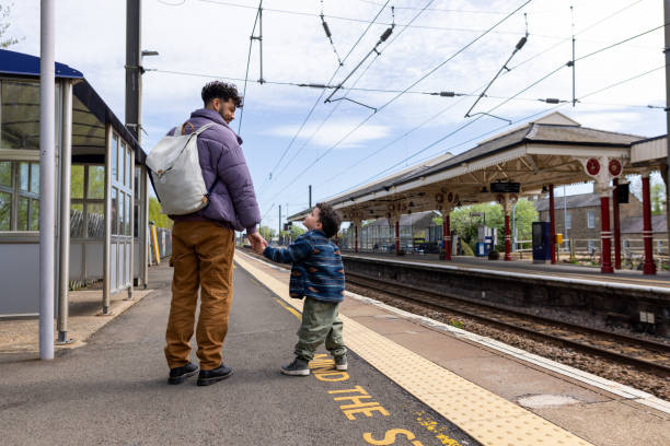 istock Father and Son Out on an Adventure 2176398591