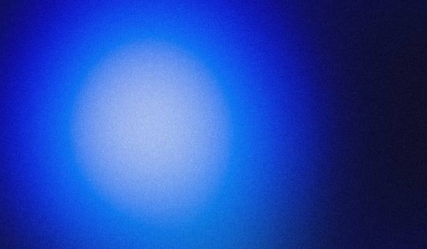 Grainy blurry glowing dark blue aura gradient black background with blank space