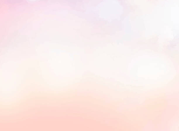 Vector illustration of watercolor background, hand painted.