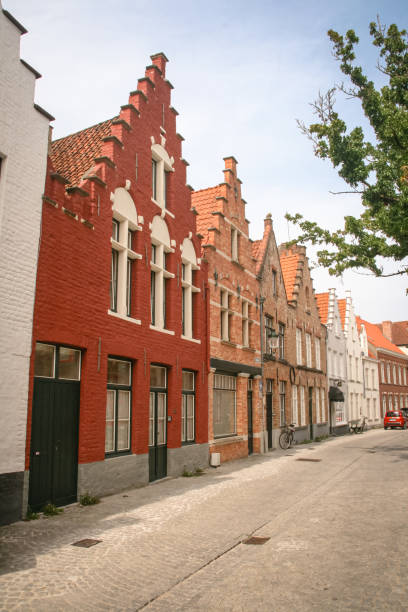 istock Bright historic residential houses 2176428540