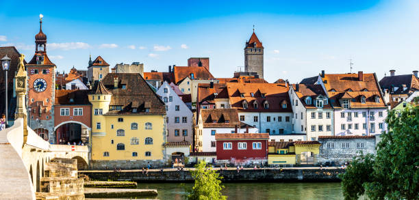 famous old town regensburg - bavaria