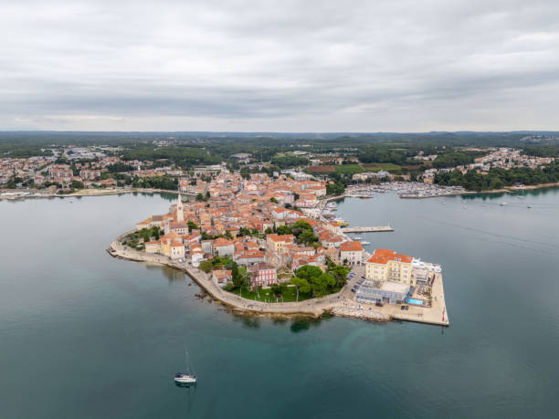 istock Porec Croatia by drone 2176442565