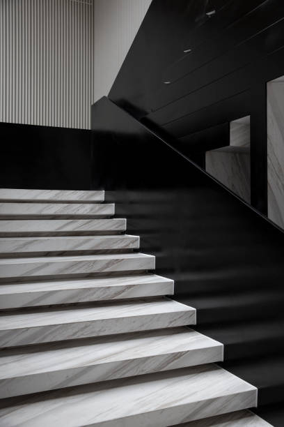 istock Stone staircase for commercial buildings 2176445109