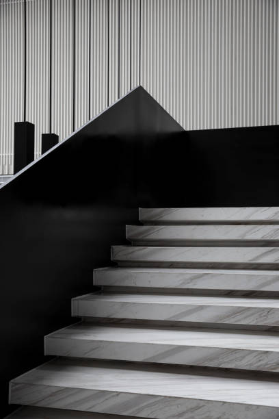 istock Stone staircase for commercial buildings 2176445131