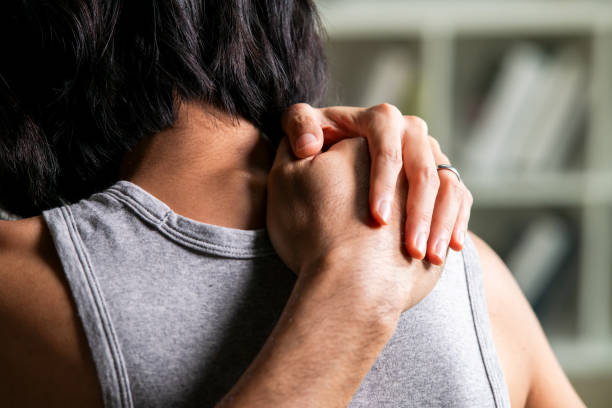 istock Male and female couple going through hard times in relationship problem, showing each other consoling touches, comfort, hugs and soothing gestures 2176446508