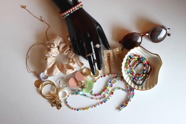 istock Hand Figurine, Various Jewelry And Accessories 2176454549