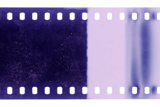 istock Dusty and grungy 35mm film texture or surface 2176455667