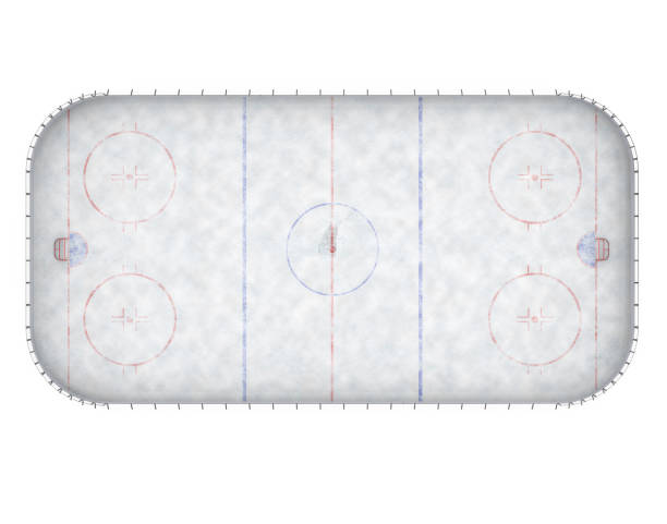 istock Ice Hockey Rink Isolated 2176457517