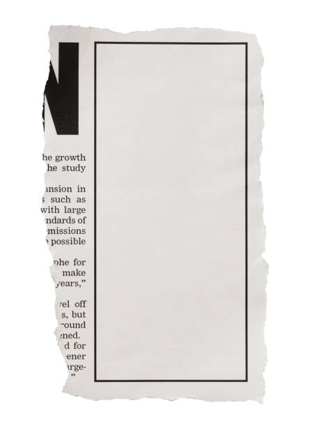 istock Newspaper clipping with blank space for your copy 2176469496