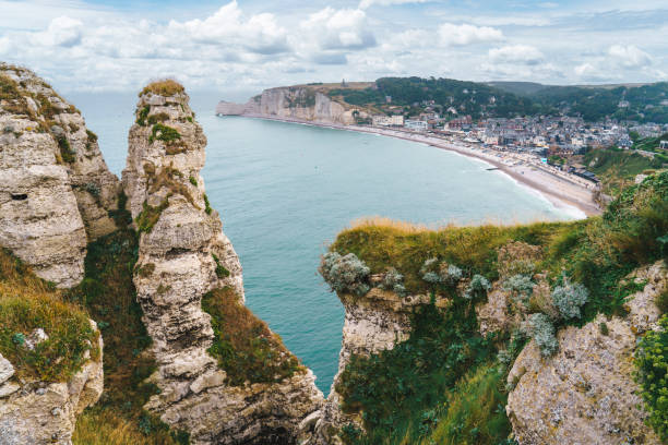 Cliffs of Etretat Normandy, France